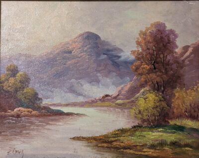 SOLD - Oil Painting Signed J. Craig