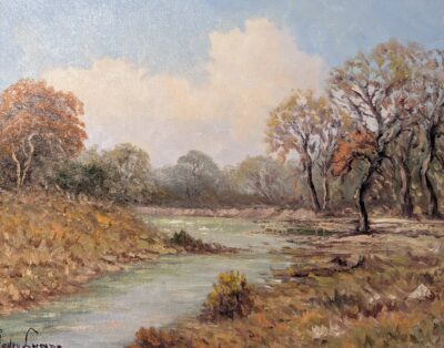 SOLD-Original Oil Painting by Texas artist Pedro Lazcano