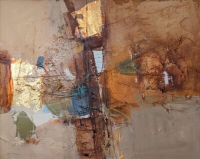 SOLD-Abstract Mixed Media Signed McNeil