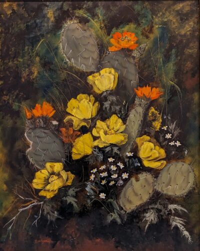 Ann Carlyon Oil on Masonite