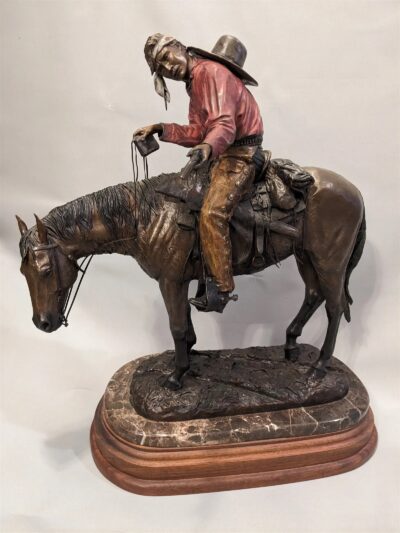 SOLD - David Manuel, Bronze "Amazing Grace"