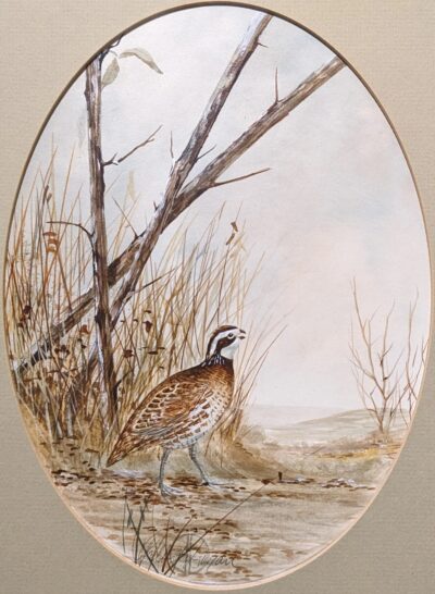 SOLD - Gilbert Duran, San Antonio artist, Watercolor