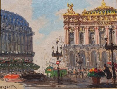 Sold - Georges Gerbier Oil on Canvas