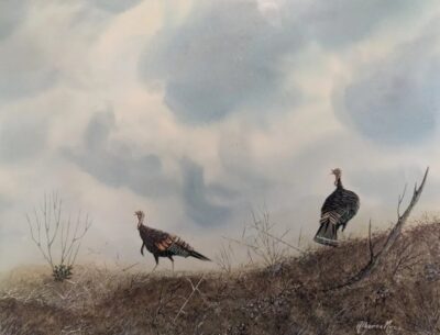 SOLD - Alberto Meza, Watercolor