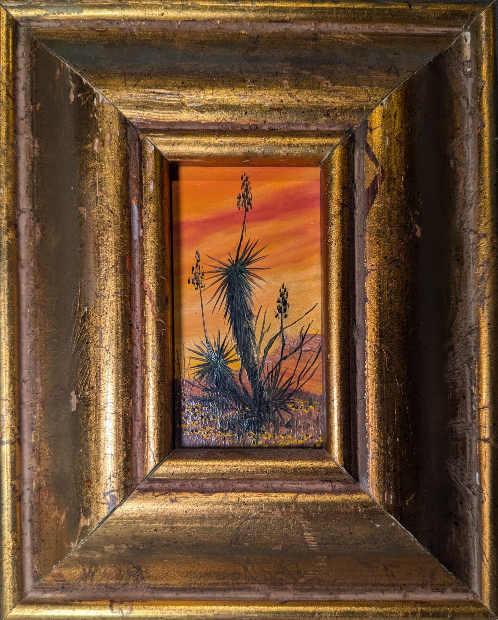 SOLD - Mini P. B. Kime Oil on Board