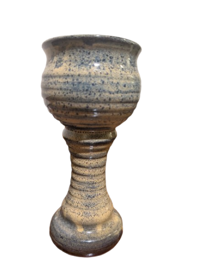 SOLD - Harding Black Pottery- Chalice