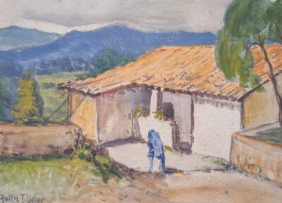 Rolla "Sims" Taylor, Study, Watercolor